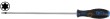 Destornillador extralargo mango bicomponente torx, t20 x 250 mm.