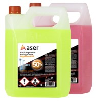 Refrigerante orgánico 50% G12 amarillo 5L